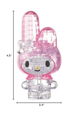 Hanayama 37 Piece Crystal Gallery My Melody 3-Dimensional Jigsaw Puzzle thumbnail 2