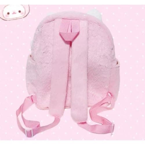 OATSBAS Women's Y2K Kawaii pink Plush Backpack Bunny and Cat Ear Bow Paw Print Wings Cute Fluffy Daypack (Cat,One size) thumbnail 6