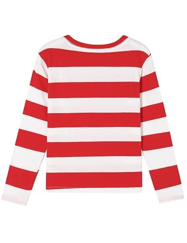 DILBYKE Boys Girl Long Sleeve Striped Crew Neckline T-Shirts Kid Tee thumbnail 3