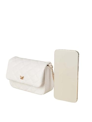 SweatyRocks Girl's Cute Crossbody Bag Gifts for Girls Chain Strap Mini Purse Kids Wallet Presents White One-Size thumbnail 5