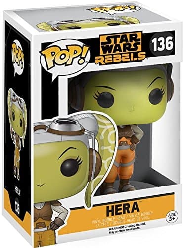 Funko POP Star Wars: Rebels - Hera Syndulla Vinyl Figure (Bundled with Compatible Box Protector Case), Multicolored, 3.75 inches thumbnail 3