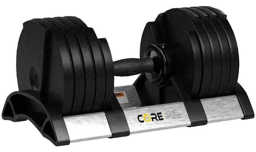 Core Fitness® Adjustable Dumbbell Weight Set by Affordable Dumbbells thumbnail 4