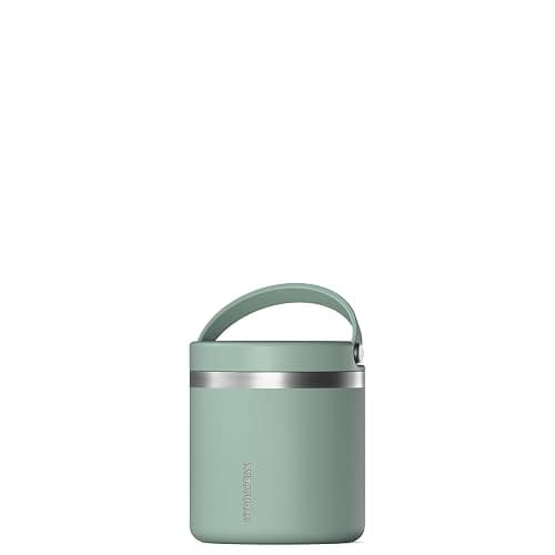 Hydrapeak 25oz Stainless Steel Vacuum Insulated Food Jar for Hot Food and Cold Food, Wide Mouth Leak-Proof Soup Jar for Adults, 10 Hours Hot and 16 Hours Cold (Seafoam) - Image 1