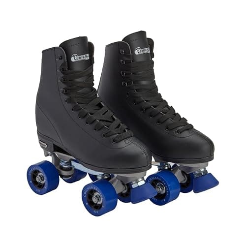 Chicago Skates Classic Quad Roller Skates for Women & Men – Durable & Top Performance, Adjustable High-Top Boots for Safe Indoor/Outdoor Roller Derby–60mm PU Wheels & Semi-Precision Bearings - Image 1