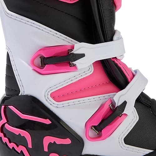 Fox Racing Women's Comp Motocross Dirt Bike Boots, Black/Pink, 5 thumbnail 6