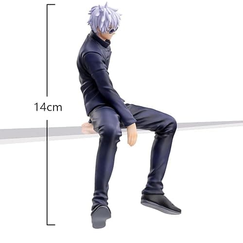 QAHEART JJK Figures 2PCS, Geto Suguru Anime Figure Statues JJK Anime Action Figurine 14CM - Geto Suguru+gojsa B - 14cm/5.51inch thumbnail 3