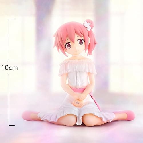 YLQANONG KanameMadoka Figures Anime Akemi Homura Kaname Madoka Figure Statues PVC Material Anime Action Figurine 3.9IN thumbnail 3