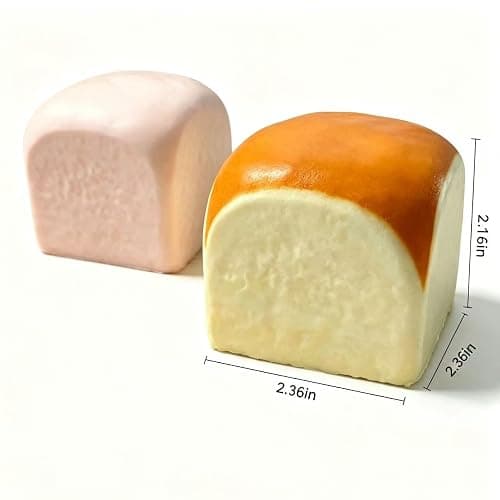 Butter Slow Rising Squishy，Squishy Toy,Dumpling Stress Balls,Fidget Toy thumbnail 3