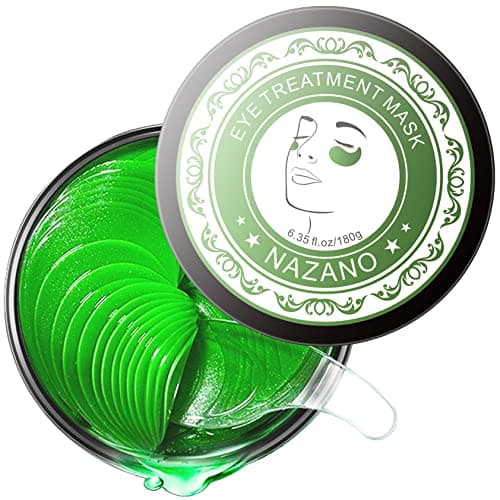 NAZANO Under Eye Patches for Dark Circles and Puffiness - Under Eye Masks Anti-Aging Collagen Hyaluronic Acid, Reduce Dark Circles & Wrinkles Skincare Beauty Products for Self Care (30 Pairs) - Image 1