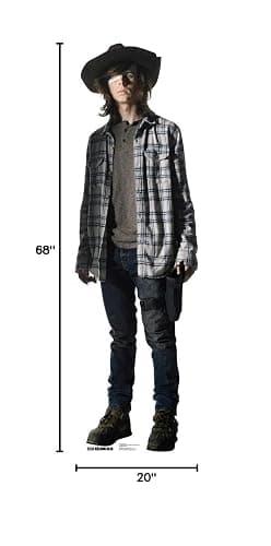 Cardboard People Carl Grimes Life Size Cardboard Cutout Standup - AMC's The Walking Dead thumbnail 2