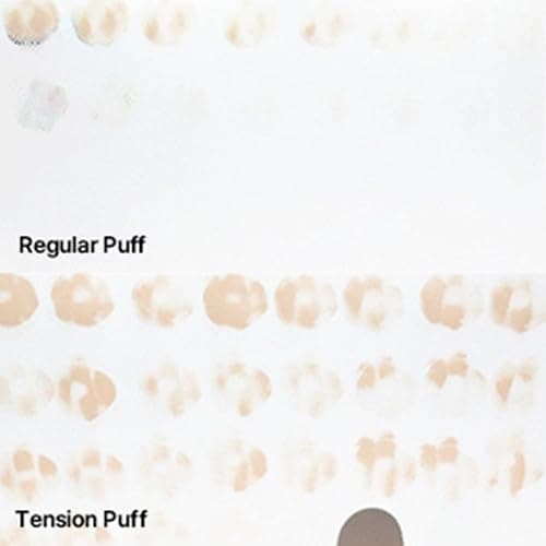THE TOOL LAB Long-lasting Tension Puff (Glow type, Round) - Korean Olive Young Makeup Puff Sponge for Liquid Foundation Cushion Shading Blusher, 100% Pure Rubycell for Moisterizing Fitting - 2.1 inch thumbnail 4