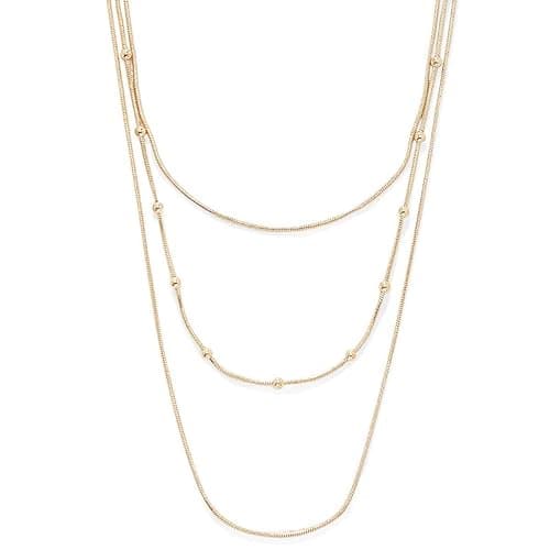 COLORFUL BLING Multilayer Choker Long Chain Tassel Pendant Necklace for Women Beads Necklace Long Bar Charm Chain Jewelry thumbnail 3