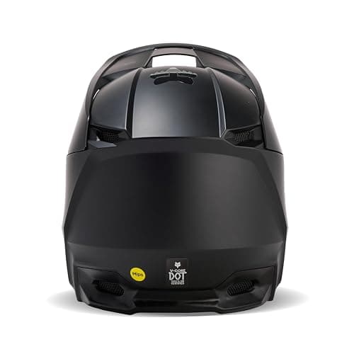 Fox Racing Unisex V1 Core Motocross Dirt Bike Helmet, Matte Black, Large thumbnail 4
