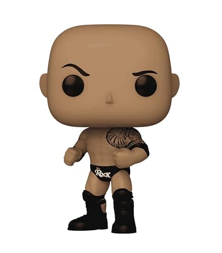Dwayne Johnson The Rock #137 Facsimile Signed Reprint Laser Autographed Funko POP! WWE Wrestling Figurine with Protector Case thumbnail 3