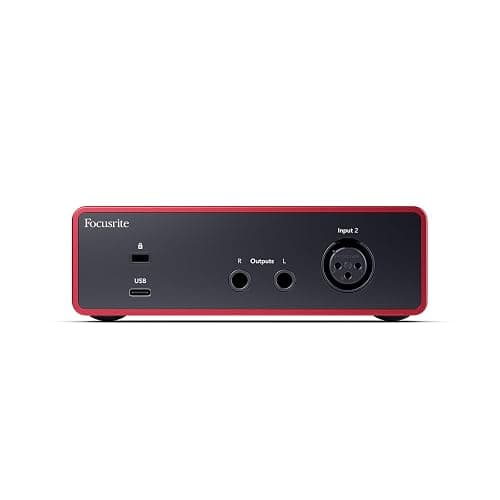 Focusrite Scarlett Solo 4th Gen USB Audio Interface, for the Guitarist, Vocalist, or Producer — High-Fidelity, Studio Quality Recording, and All the Software You Need to Record thumbnail 2