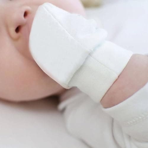 Baby Mittens No Scratch Mittens Infant Soft Gloves Mittens for 0-6 Months Boys Girls thumbnail 3