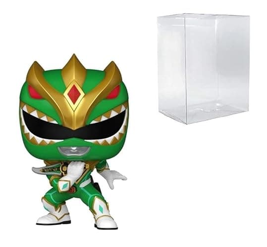 POP! TV: Mighty Morphin Power Rangers - Green Ranger Exclusive #49 Bundled with Compatible Box Protector Case - Image 1