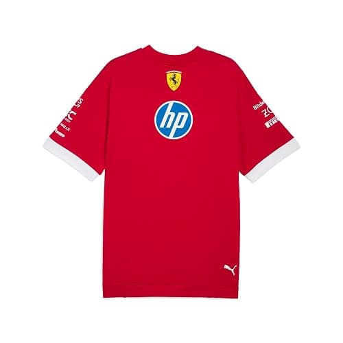PUMA Scuderia Ferrari F1 2025 Driver's Oversized Tshirt thumbnail 4