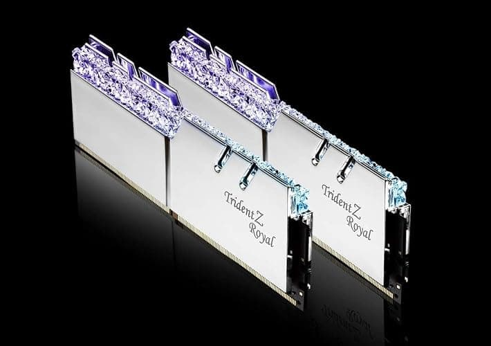 G.SKILL Trident Z Royal DDR4 3600MHz 2x8GB CL18 Plata thumbnail 4