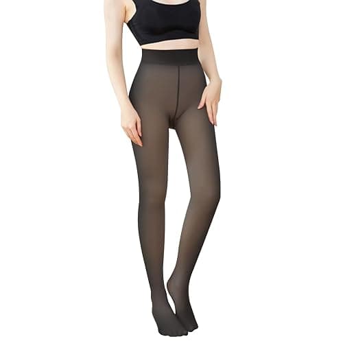 Winter Tights Fleece Lined Pantyhose  - Image 1