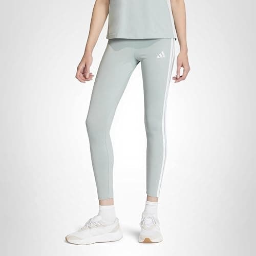 adidas Women's Essentials 3-Stripes Cotton Leggings thumbnail 5