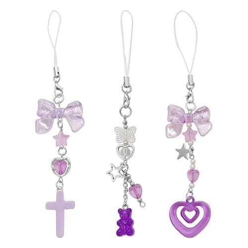 AGEN KGEN Cute Y2K Phone Charm Aesthetic Phone Charms Accessories Cute PhoneLanyard String for Bag Purse Backpack Airpods Pendants Decor - Image 1