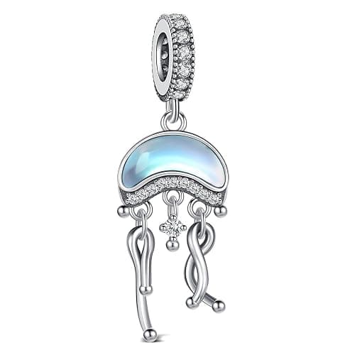 BOIGEGU 925 Sterling Silver Charm for Women Bracelets and Necklace Fashion Bead Charms Clearance for Mother Daughter Sisters Friends Jewelry Gift - Image 1