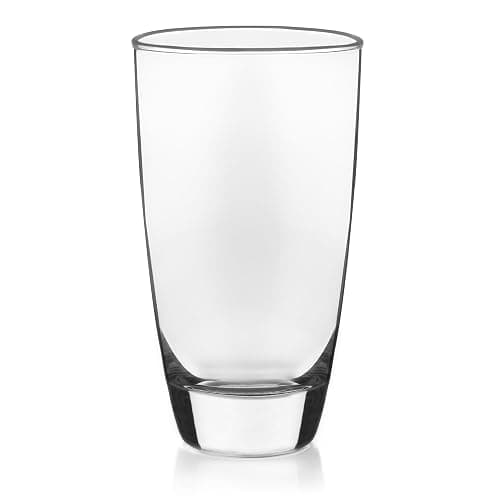 Libbey Classic Rocks and Glass Tumbler Set, Clear, Timeless 16 Piece Glassware Set, Elegant Dishwasher Safe Kitchen Glasses Set for Everyday Use thumbnail 4