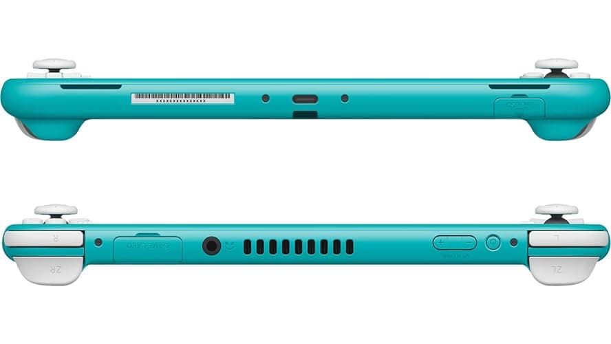 Nintendo Switch Lite Console – (Japanese Version) | Handheld Gaming System | Compact & Lightweight | Region-Free | Built-in Controls | Great for Travel & Kids | Japanese Packaging (Turquiose) thumbnail 5