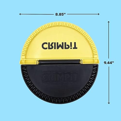 CRIMPiT Burrito Size TWIN PACK - Create Mess Free Burritos, Calzones, Quesadillas & More - Start Enjoying Tortillas Like You've Never seen Them Before - Tortilla Sealer thumbnail 4