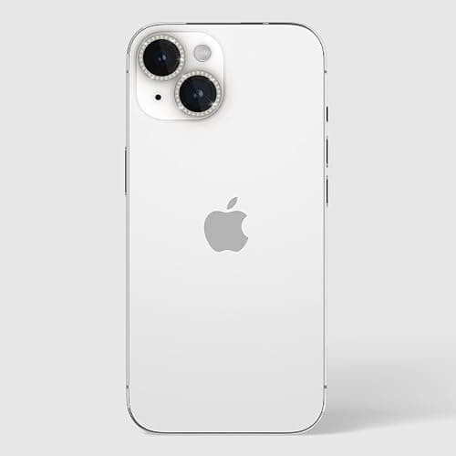 kate spade new york iPhone 15 / iPhone 15 Plus Camera Lens Protector with Aluminum Ring - Crystal thumbnail 9