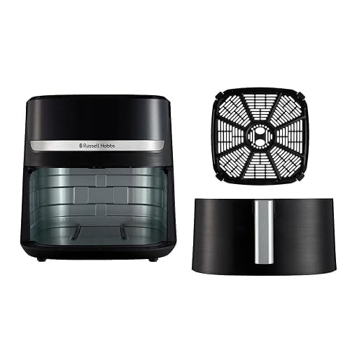 Russell Hobbs Air Fryer XXL 8,3L Rapid Air (Compact, Silencieux, Pizza Ø 26cm) Friteuse sans huile (9-en-1, Cuit, gril, rôtit et plus, économe, tactile,arrêt auto, compatible lave-vaisselle) 27632-56 thumbnail 12
