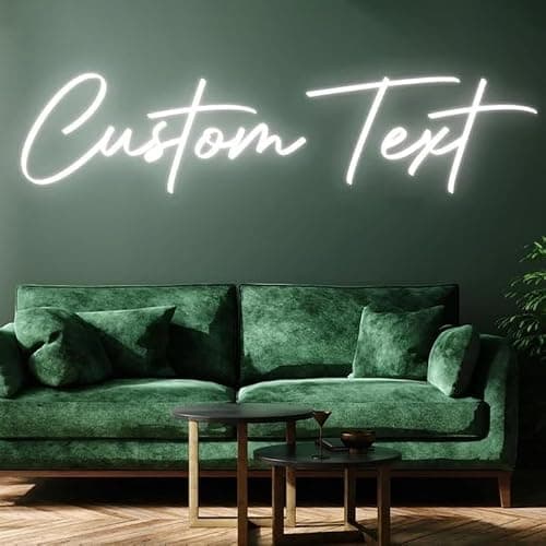 Custom Neon Signs Neon Customizable for Wall Decor Personalized Neon Sign for Wedding Birthday Party Gift Party Bar Game Room Home Business Shop Name Logo Neon Sign - Image 1