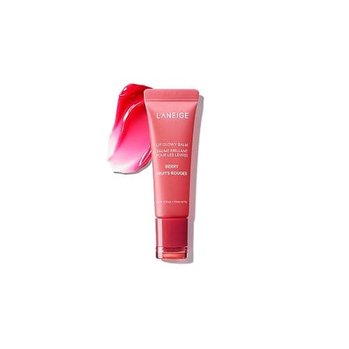 LANEIGE Lip Glowy Balm: Sheer Tinted Lip Moisturizer with Shea Butter, for Hydrating Shine & Soft Lips - Berry - Image 1