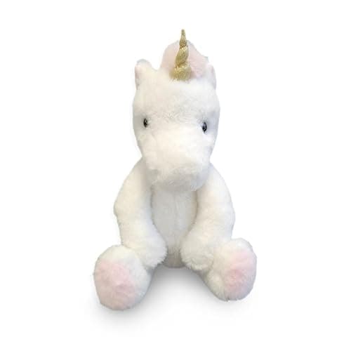 World's Softest Plush Stuffed Animal for Baby, Toddler, Kids, Adults - Adorable Toy Made from Kid-Friendly, Quality Materials - Lushee Off White Unity Unicorn, 16" - Image 1
