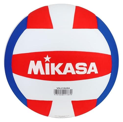 Mikasa Competitive Class Volleyball (Red/White/Blue) thumbnail 5