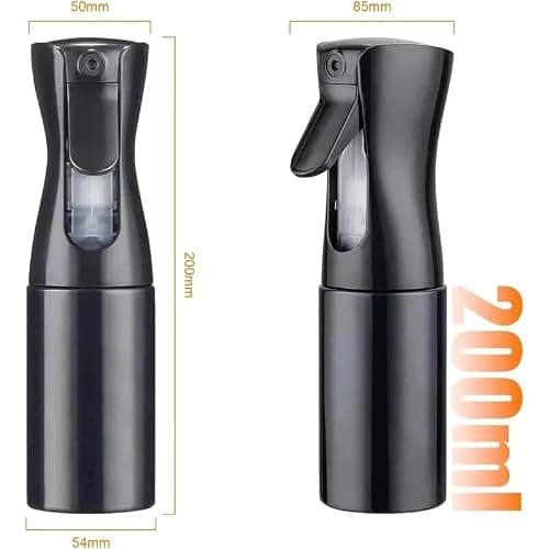 Snugome 200ml Small Water Spray Bottles Continuous Mist Empty Hair Spray Bottles for Cleaning, Curly Hair, Plants thumbnail 2