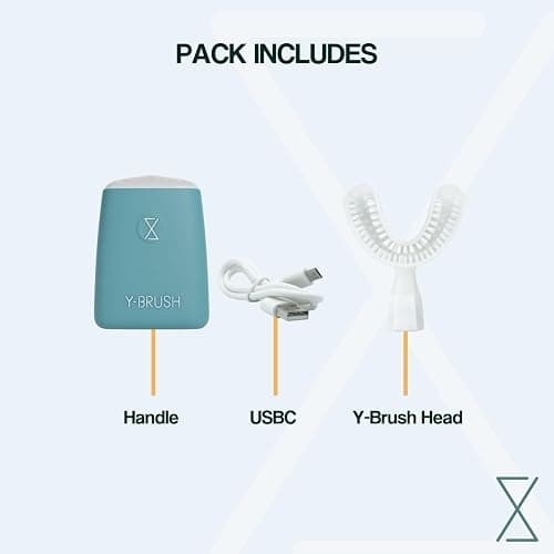 Y-Brush New 2025 Essential - Sonic Electric Toothbrush - 3 Months Battery Life with USB-C - 2 Brushing Modes - Clinically Proven - Adult thumbnail 8