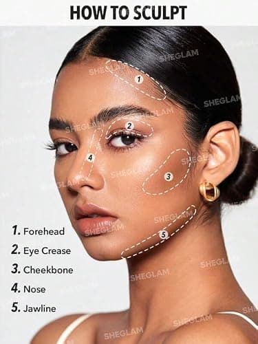 SHEGLAM Snatch 'n' Define Cream Contour Stick Long Lasting Highly Pigmented Sweat Proof Face Bronzer Makeup - Soft Tan thumbnail 5