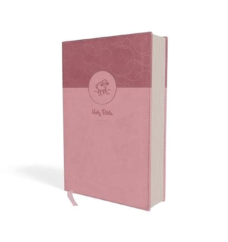 NIV, Baby Gift Bible, Holy Bible, Leathersoft, Pink, Red Letter, Comfort Print: Keepsake Edition thumbnail 11
