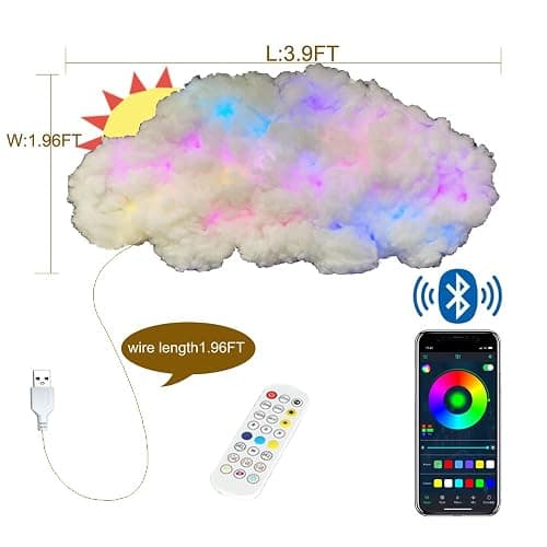 ZOKON 3.93Ft/1.2M Big Cloud Rain Lightning Kit thumbnail 3