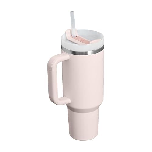 STANLEY 1913 Quencher H2.0 FlowState Tumbler 1.2L - Rose Quartz | Cold For 11 Hours - Iced For 48 Hours - Stainless Steel Tumbler With Straw, Handle And Lid - Dishwasher Safe Travel Mug thumbnail 9