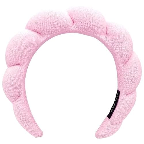 HitModa Spa Terry Cloth Headbands - Versatile for Face Washing, Makeup Application, Facial Treatments, and Mask Wearing - Image 1