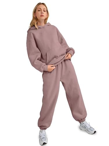AUTOMET Womens 2 Piece Outfits Lounge Hoodie Sweatsuit Sets Plus Size Fall Fashion Clothes Airport Travel Pants Tracksuits thumbnail 5
