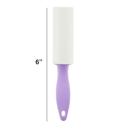 Expressions 5pc Mini Lint Rollers Value Pack - Colorful Compact Mini Lint Roller for Travel, Household Essentials Pet Hair Removal Tool & Lint Removers for Clothing (Retro) thumbnail 2