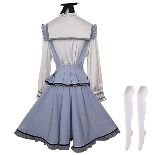 Lmetsky Women Costume Dress Outfit Costume Uniform Full Set Halloween thumbnail 5