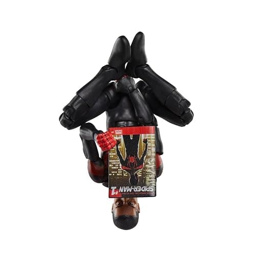 Marvel Legends Series Ultimate Miles Morales, Spider-Man Comics-Inspired Collectible 6-Inch Scale Action Figure with Character-Sized Comic Accessory thumbnail 13