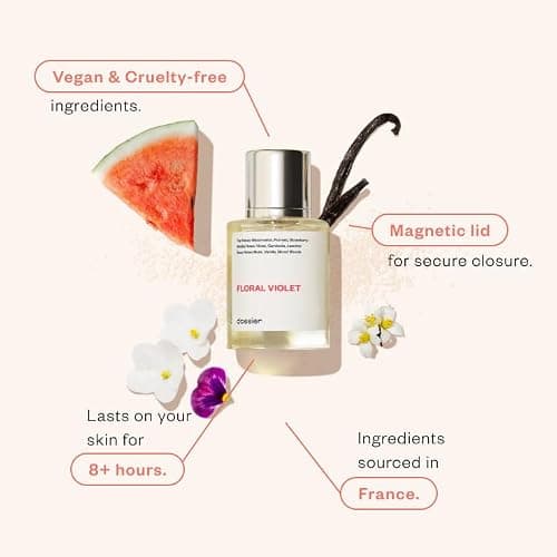 Dossier - Floral Violet - Eau de Parfum - Inspired by M.Jacobs Daisy - Perfume Luxury - Paraben Free - Vegan - For Women - Fragrance 1.7 oz (Spray 50ml) thumbnail 2