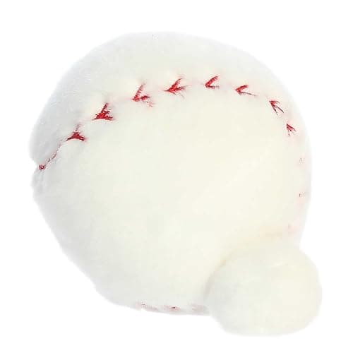 Aurora® Adorable Palm Pals™ Slugger Baseball™ Stuffed Animal - Pocket-Sized Play - Collectable Fun - White 5 Inches thumbnail 3