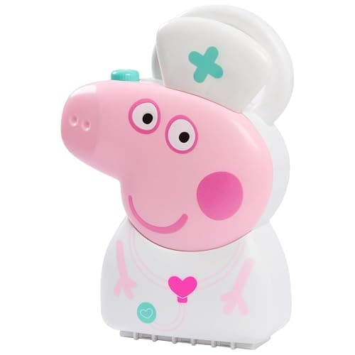 Peppa Pig Checkup Case Set with Carry Handle, 8-Piece Doctor Kit for Kids with Stethoscope, Kids Toys for Ages 3 Up by Just Play thumbnail 7